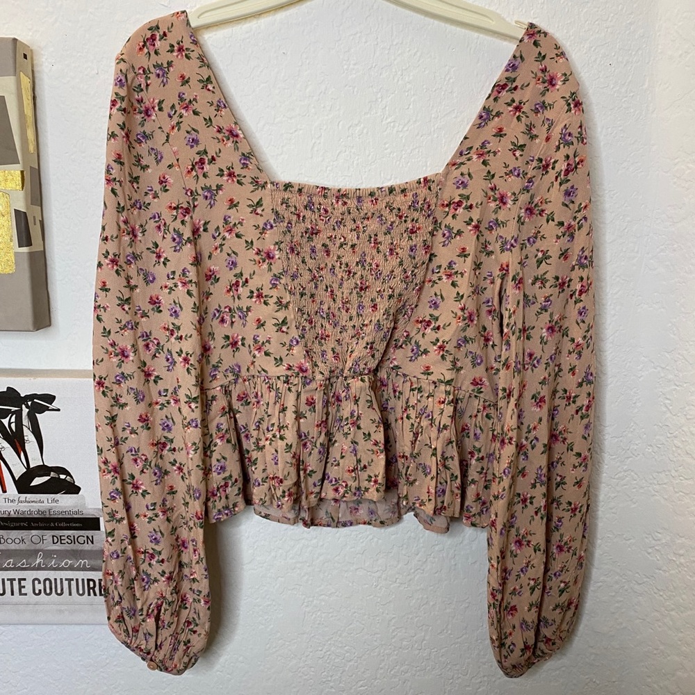 American Eagle Floral Top - Picture 4 of 4